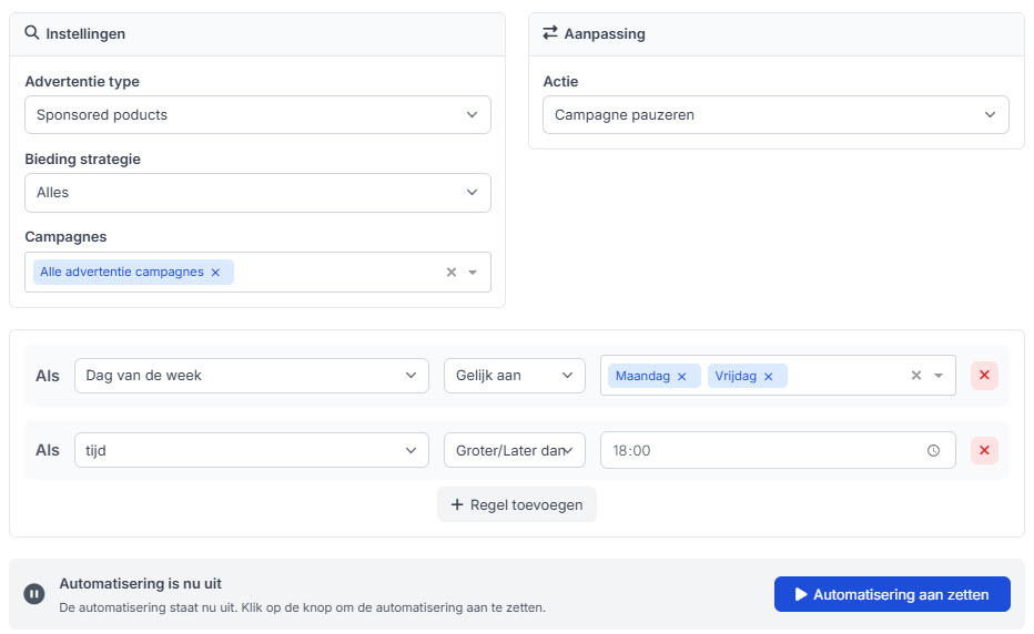 Automatiseer je bol advertenties